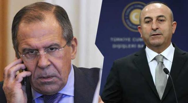 Çavuşoğlu ve Rus mevkidaşı telefonda görüştü