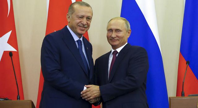 Cumhurbaşkanı Erdoğan ve Putin arasında Karabağ görüşmesi