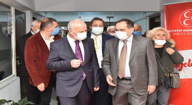 Samsun MHP İl Yönetim Toplantısı İl Başkanı Abdullah Karapıçak başkanlığında gerçekleştirildi