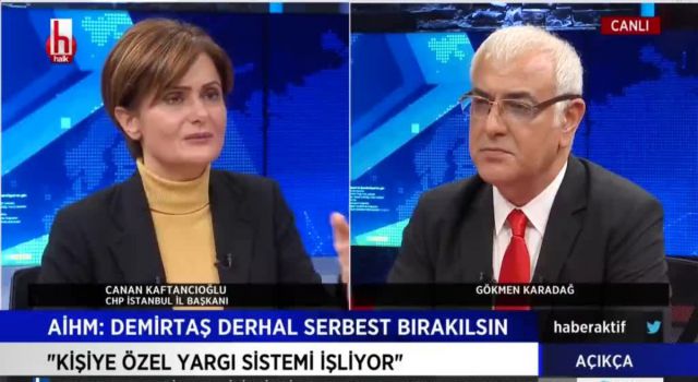 CHP’li Kaftancıoğlu: "Selahattin Demirtaş’a neden terörist denildiğini anlamıyorum.."