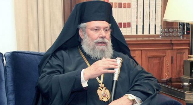 Güney Kıbrıs Rum Yönetimi Başpiskopos'u Erdoğan'a övgü yağmuru!