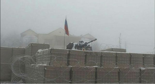 Rusya Savunma Bakanlığı, Dağlık Karabağ'da kurulan karakolların görüntülerini paylaştı