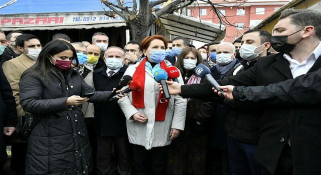 Akşener'den “Militan” sorusuna ' Katiyen cevap vermem!" çıkışı