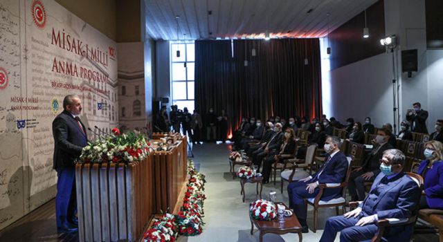 Şentop, Misak-ı Milli Anma Programı'nda konuştu