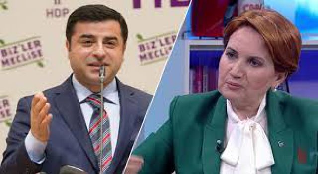 İYİ Parti Lideri Akşener'e terleten soru: 'Selahattin Demirtaş terörist mi' diye soruldu...