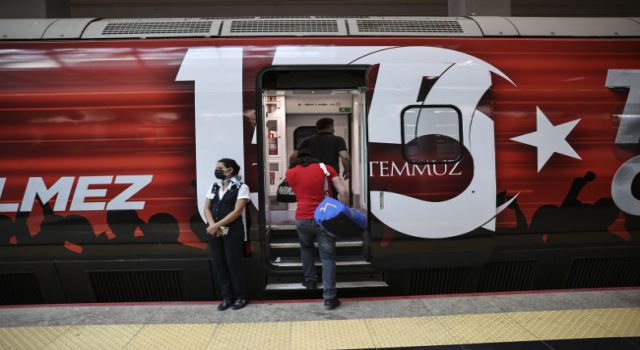 15 Temmuz Demokrasi ve Milli Birlik Treni İstanbul'a yola çıktı