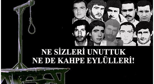 12 Eylül Ülkücü Şehitler İsim Listesi