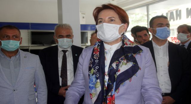 Akşener’in Erzincan ziyaretinde gergin dakikalar!