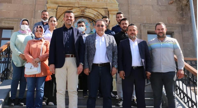 Nevşehir heyeti'nden Ürgüp Belediye Başkanına ziyaret