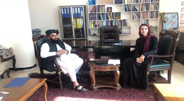 Taliban Nagehan Alçı'ya röportaj verdi.. Kadın hakları ne olacak? Dikkat çeken detaylar..