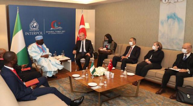 İçişleri Bakanı Soylu, Dingyadi ile görüştü