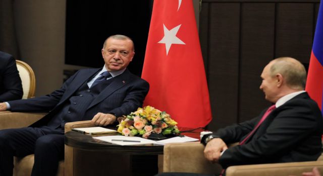 Cumhurbaşkanı Erdoğan, Rus lider Putin'le görüştü