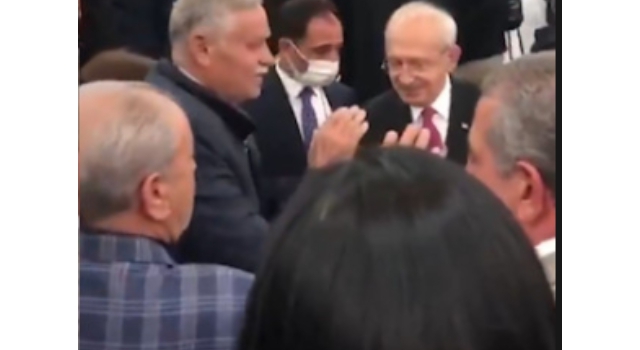 CHP lideri Kılıçdaroğlu HDP'li Demirtaş'ın babasıyla görüşme gerçekleştirdi