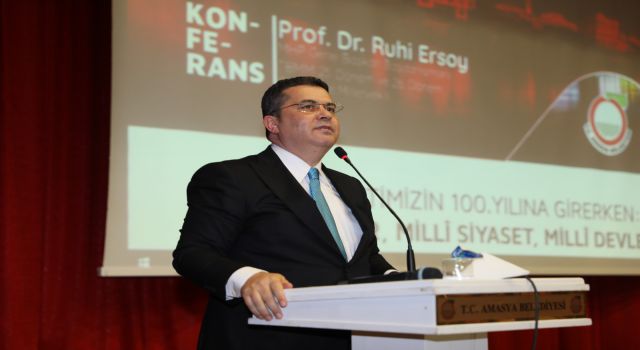 MHP'li Ersoy: "Amasya'da 103 yıl önce yakılan ateş, ilelebet milletimizin ve onun Devletinin ruhunda var olacak"