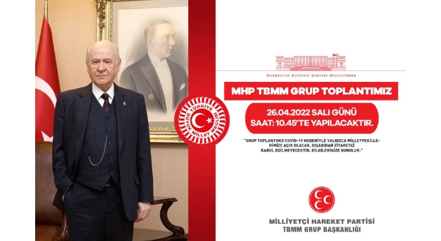 MHP TBMM Grup Toplantısı yarın yapılacak!
