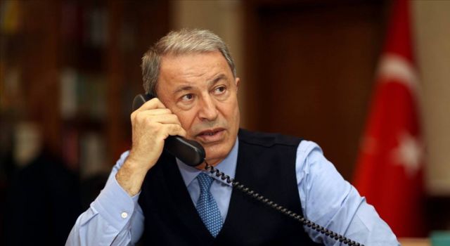 Milli Savunma Bakanı Akar, Ukraynalı mevkidaşı ile görüştü