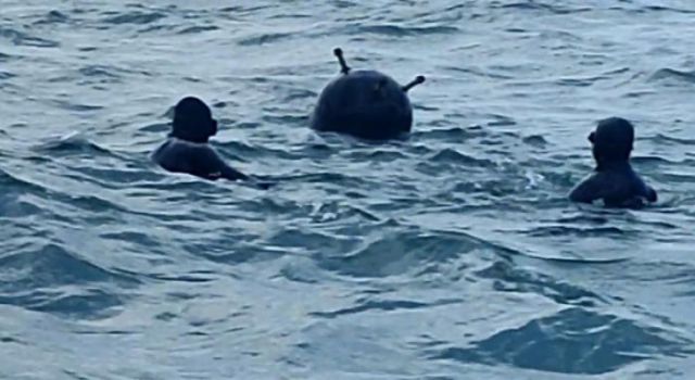 MSB duyurdu: Kefken açıklarında bir daha mayın tespit edildi