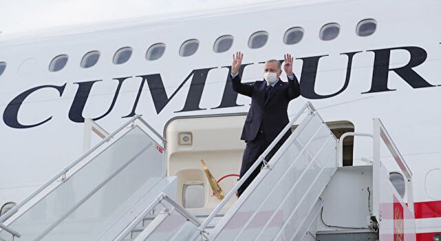 Cumhurbaşkanı Erdoğan, taziye için Abu Dabi'de