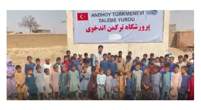 MHP Lideri Bahçeli'nin himaye ettiği Türkmen çocuklardan bayram mesajı