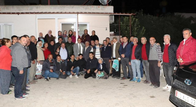 MHP’liler komşu ziyareti için Silifke'de!