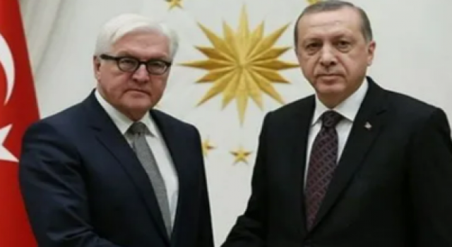 Cumhurbaşkanı Erdoğan ve Steinmeier bir araya geldi
