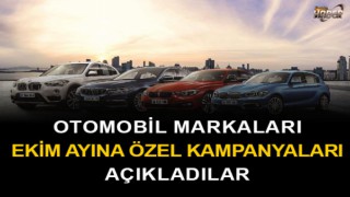 Otomobil markalarından Ekim ayına özel işte o kampanyalar!