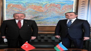TBMM Başkanı Şentop, Azerbaycan Dışişleri Bakanı ile görüştü
