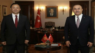Çavuşoğlu, Kırgızistanlı mevkidaşı ile görüştü, önemli açıklamalarda bulundu
