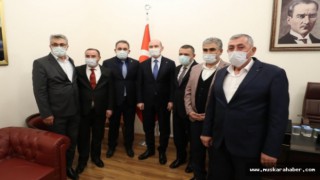 AK Parti Nevşehir heyeti Bakan Soylu’yu ziyaret etti