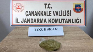Çanakkale'de uyuşturucu operasyonu: 3 kişiye gözaltı