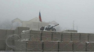 Rusya Savunma Bakanlığı, Dağlık Karabağ'da kurulan karakolların görüntülerini paylaştı