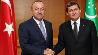 Bakan Çavuşoğlu, Türkmenistanlı mevkidaşıyla ortak basın toplantısında konuştu