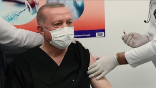 Cumhurbaşkanı Erdoğan kovid-19 aşısının ikinci dozunu yaptırdı