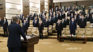 Erdoğan, İrfan Fidan’ın yemin törenine katıldı