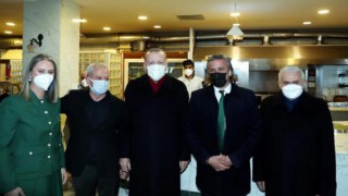 Erdoğan'dan esnaf ziyareti