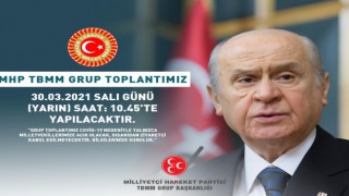 TBMM Grup Toplantısı yarın yapılacak!