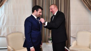 Aliyev'den, Bayraktar'a madalya