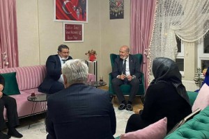 İçişleri Bakanı Soylu 'Tabuta Sığmayan Şehid'in ailesiyle iftar yaptı