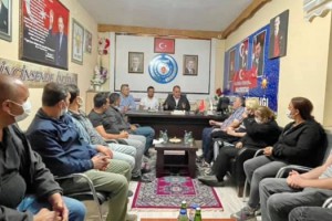 AK Parti'li Menekşe Hacıbektaş'taydı..