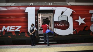 15 Temmuz Demokrasi ve Milli Birlik Treni İstanbul'a yola çıktı