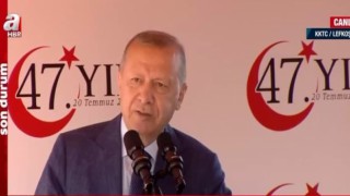 Son dakika... Cumhurbaşkanı Erdoğan'dan KKTC'de önemli açıklamalar