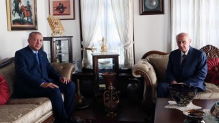 Cumhurbaşkanı Erdoğan'dan MHP lideri Bahçeli'ye sürpriz ziyaret