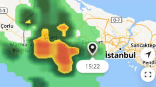 İstanbul açıklarında 'süper hücre' oluştu!