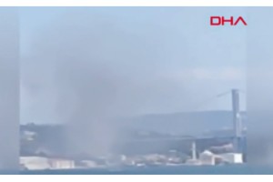 İstanbul Ortaköy'de otel yangını