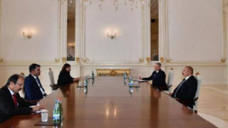 Bakan Kurum, Aliyev’i ziyaret etti