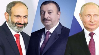 Aliyev, Putin ve Paşinyan'dan ortak bildiri açıklaması