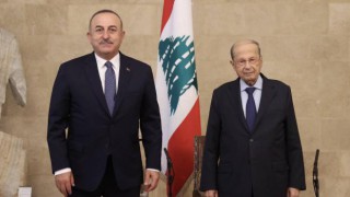 Çavuşoğlu, Lübnan Meclis Başkanı Berri ile görüştü