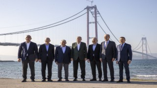 Cumhurbaşkanı Yardımcısı Oktay'dan '1915 Çanakkale Köprüsü'nün açılışı paylaşımı