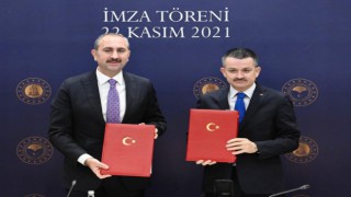 Hükümlülerin Rehabilitasyonu Amacıyla Orman Faaliyetlerinde Çalıştırılmalarına Dair İşbirliği Protokolü imzalandı