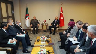 Cumhurbaşkanı Edoğan, Cezayir Başbakanı Benabderrahmane'yi kabul etti